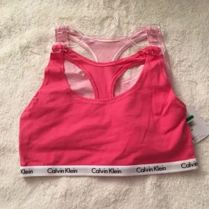NWT Calvin Klein 2pk Bralettes Pink,pnk/WhT stripe
