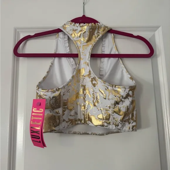 NWT Lilly Pulitzer Luxletic Lindsay Racerback Sports Bra Size Small