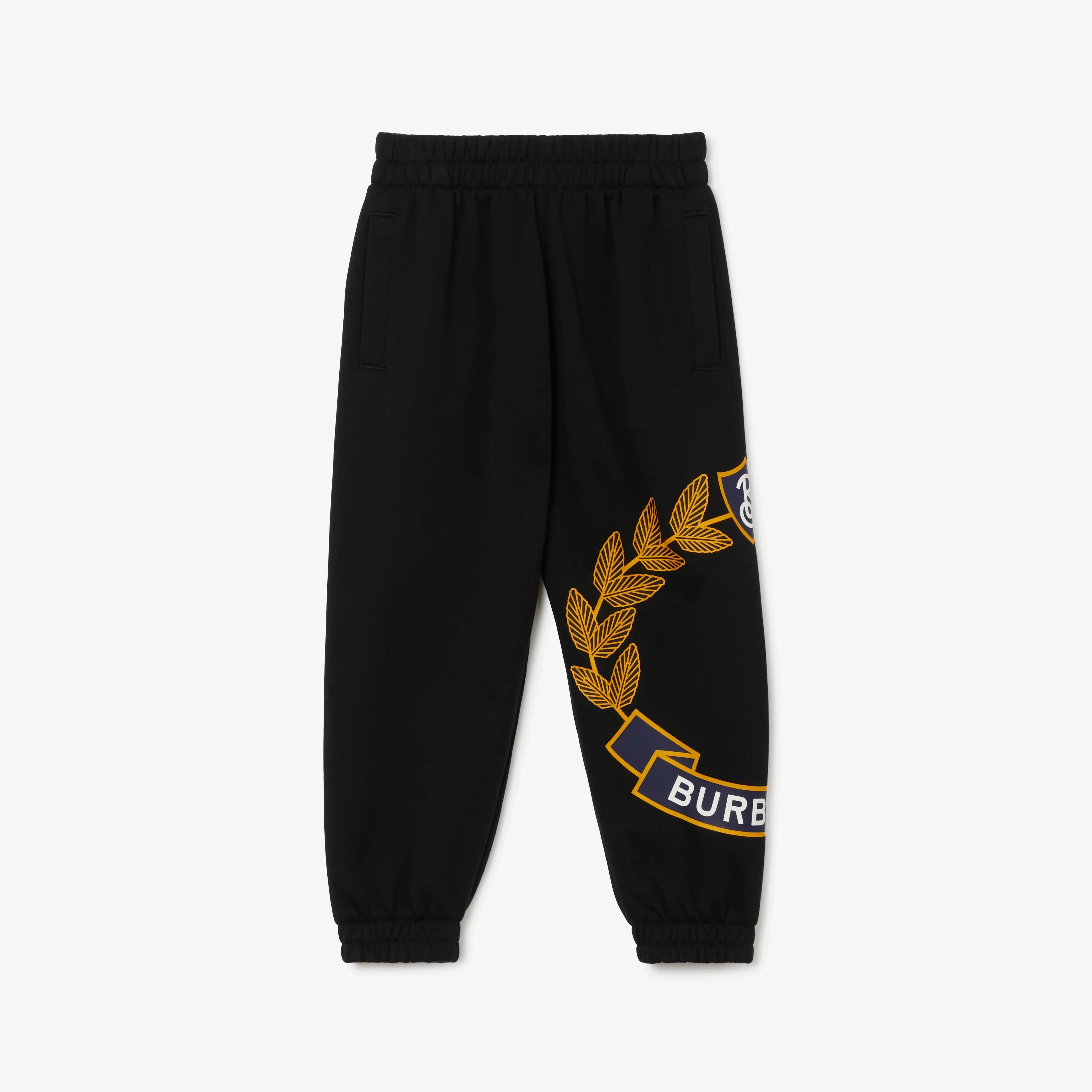 Oak Leaf Crest Cotton Jogging Pants
