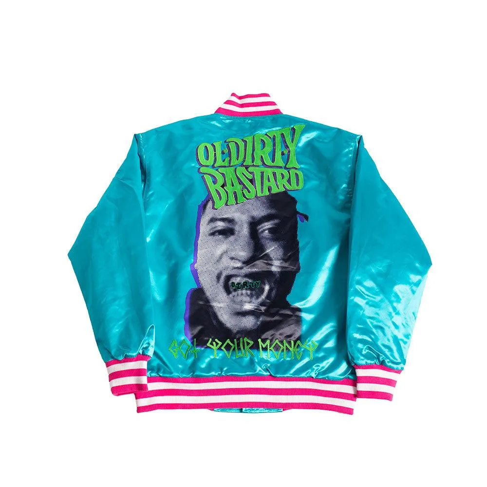 ODB TEAL SATIN JACKET