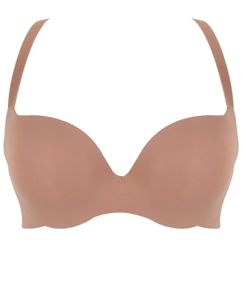 Panache 365 Underwired Plunge Bra - Honey