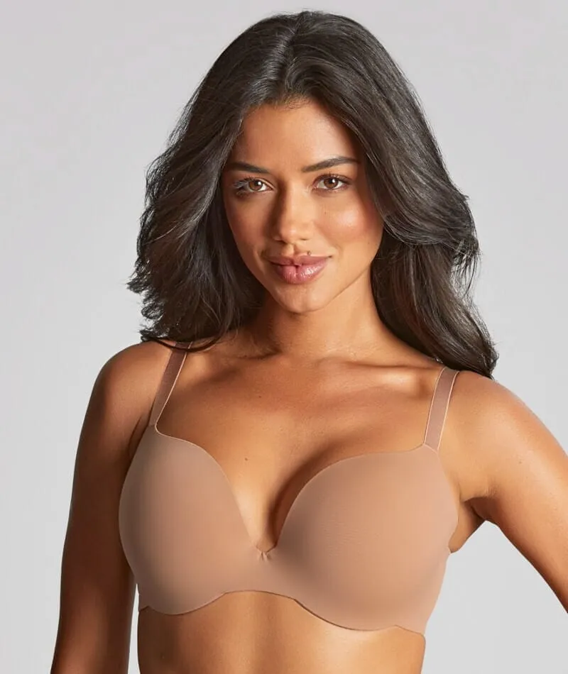 Panache 365 Underwired Plunge Bra - Honey