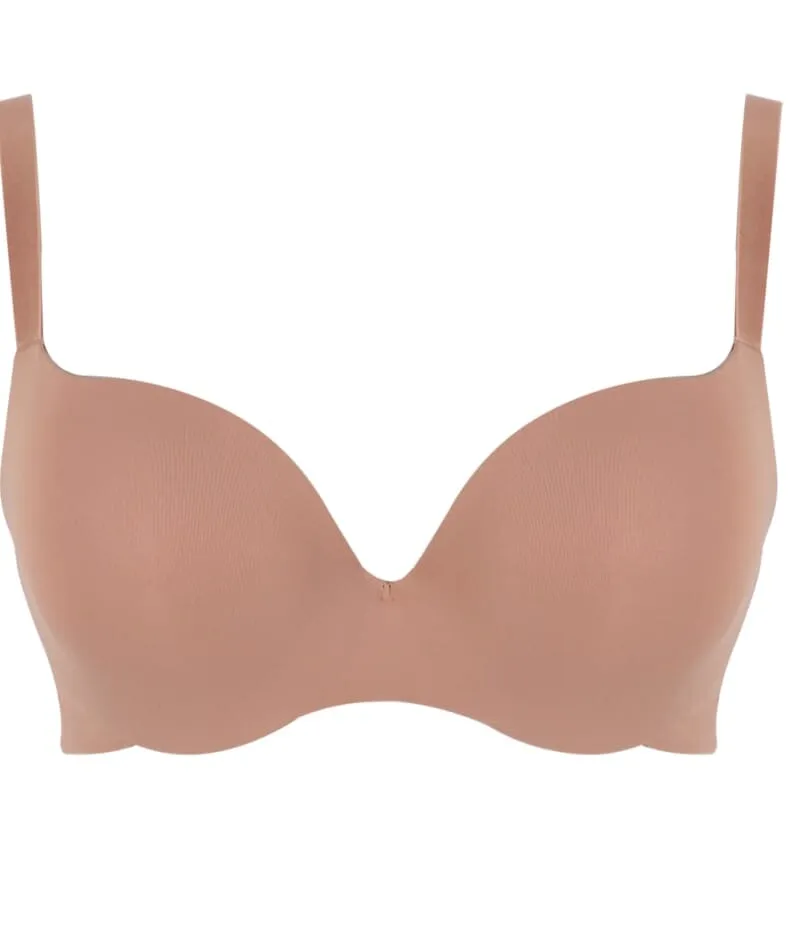 Panache 365 Underwired Plunge Bra - Honey