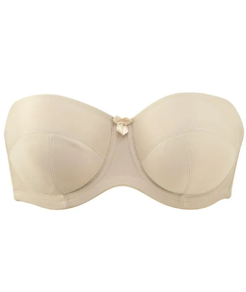 Panache Evie Underwired Strapless Bra - Nude
