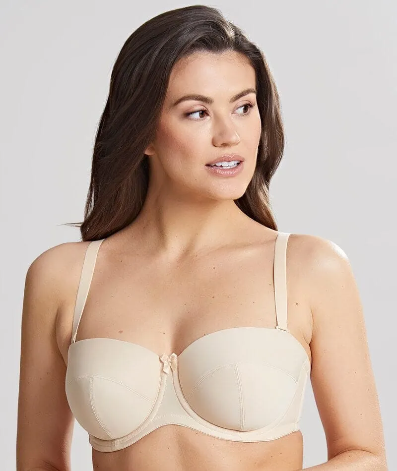 Panache Evie Underwired Strapless Bra - Nude