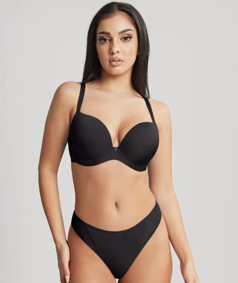 Panache Faith Moulded Plunge Bra - Noir