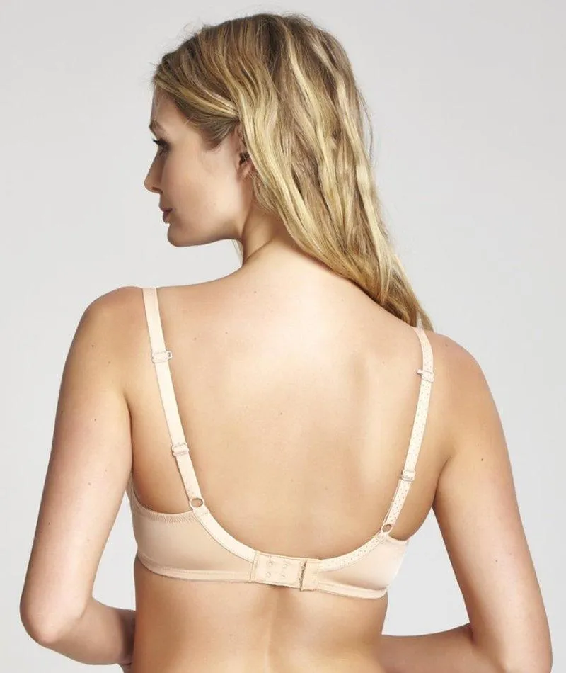 Panache Koko Moulded Plunge Underwired Bra - Caramel