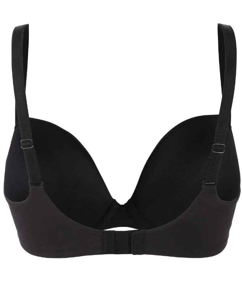 Panache Porcelain Elan Plunge Moulded Underwired T-Shirt Bra - Black