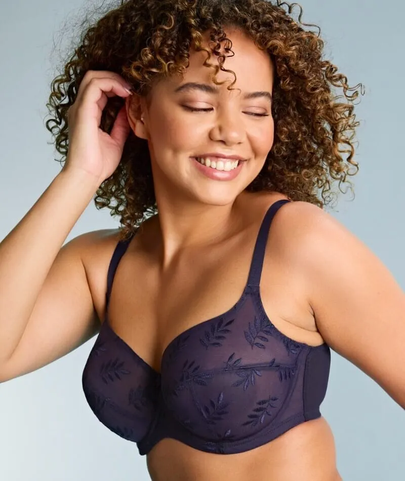 Panache Tango Underwired Balconnet Bra - Navy