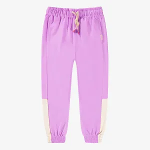Pantalon lilas en coton français, enfant || Lilac pants in French terry, child