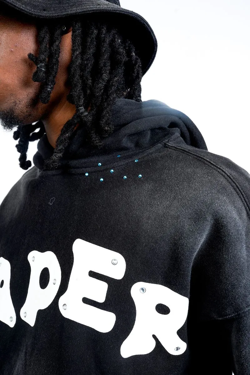 Paper Money PAPER HOODIE & SWEATPANTS (Black)