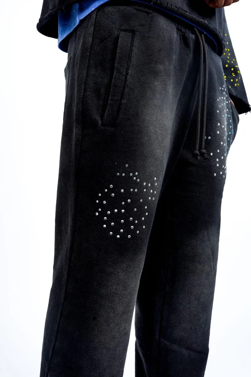Paper Money PAPER HOODIE & SWEATPANTS (Black)
