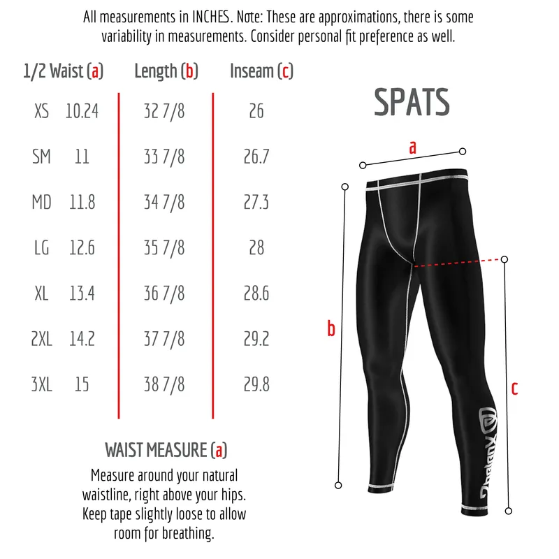 Phalanx Pulsar Spats Compression Leggings Pants