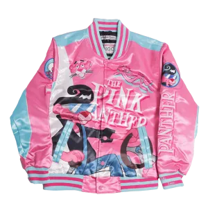PINK PANTHER YOUTH SATIN JACKET (PINK)