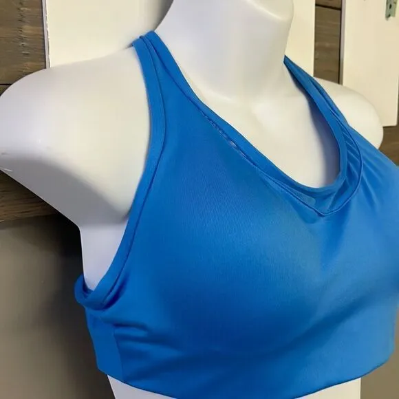 PINK Sport by Victoria’s Secret Blue Pullover Sports w/ Adjustable Straps- Large