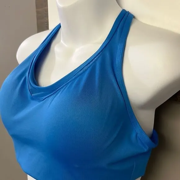 PINK Sport by Victoria’s Secret Blue Pullover Sports w/ Adjustable Straps- Large