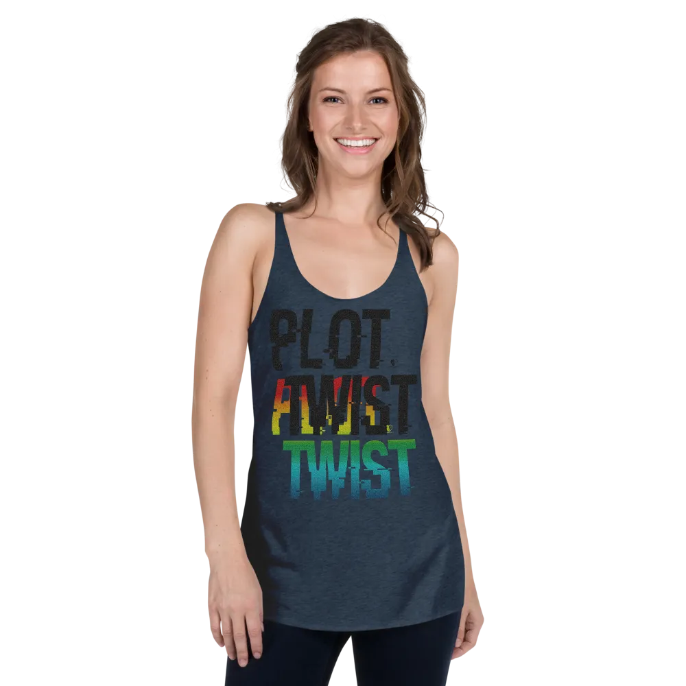 Plot Twist - Women's Racerback Tank Top