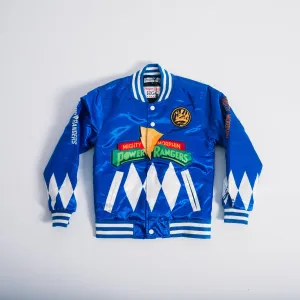 POWER RANGERS SATIN JACKET (BLUE)
