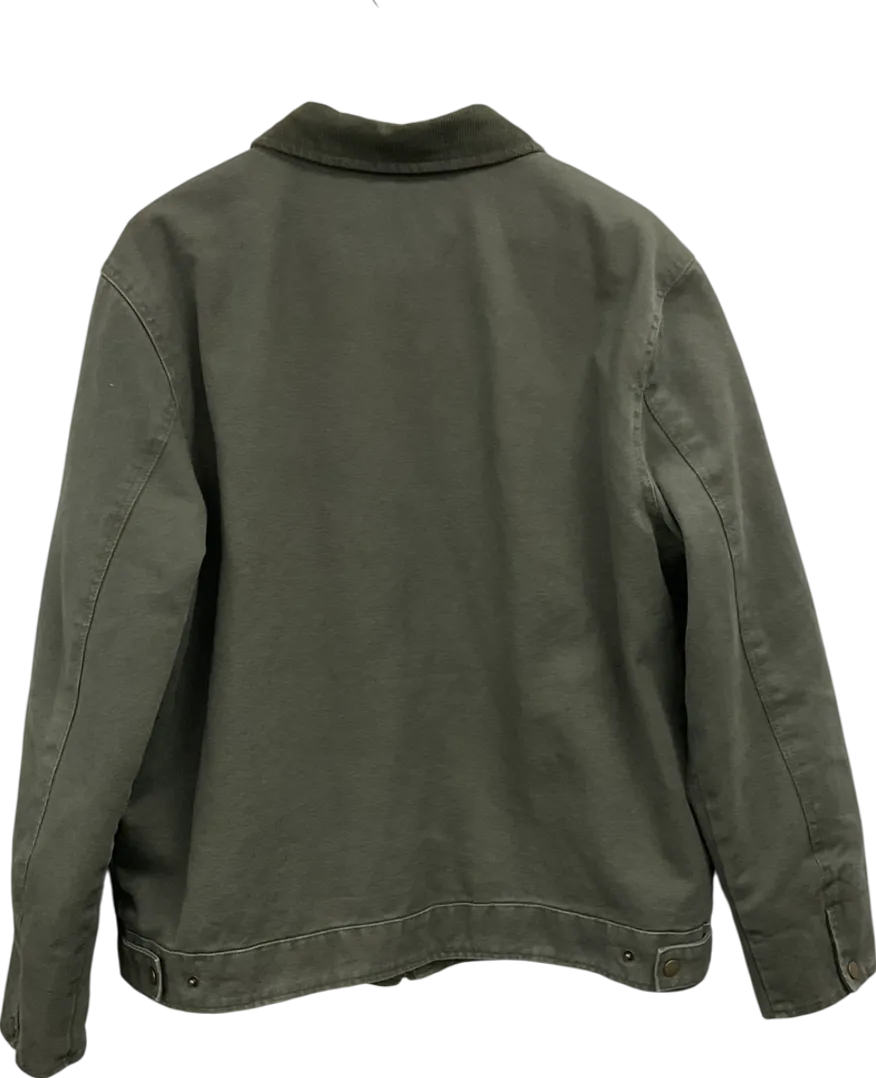 Primark Green Cotton Jacket UK XL