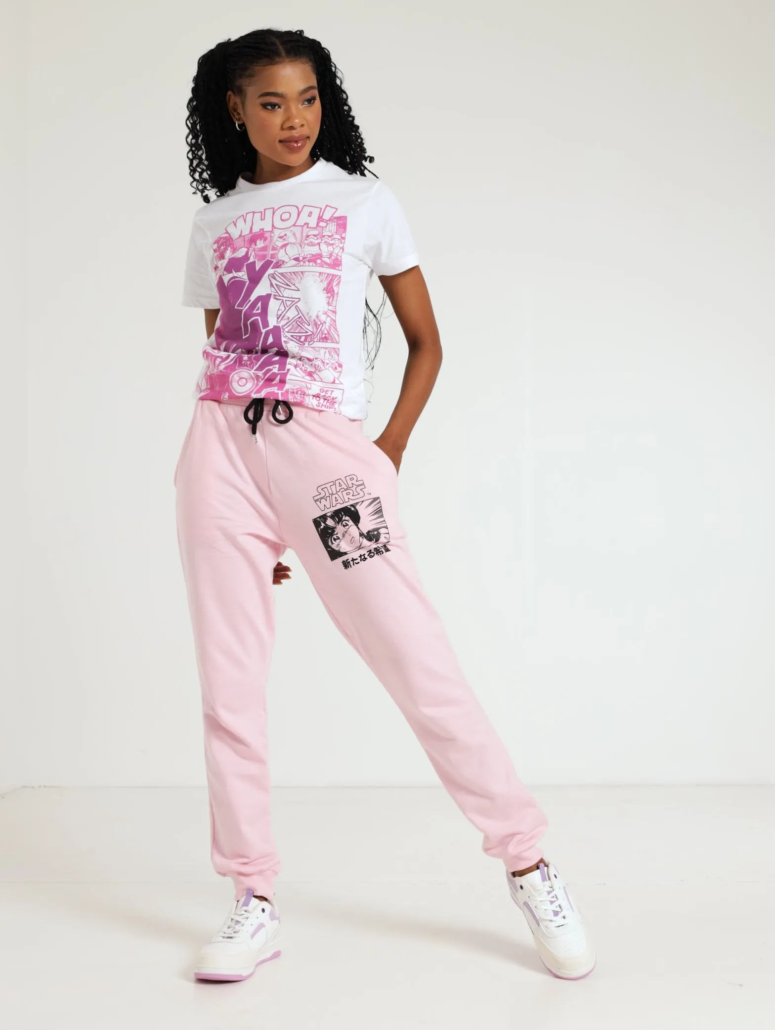 Princess Leia Jogger - Pink