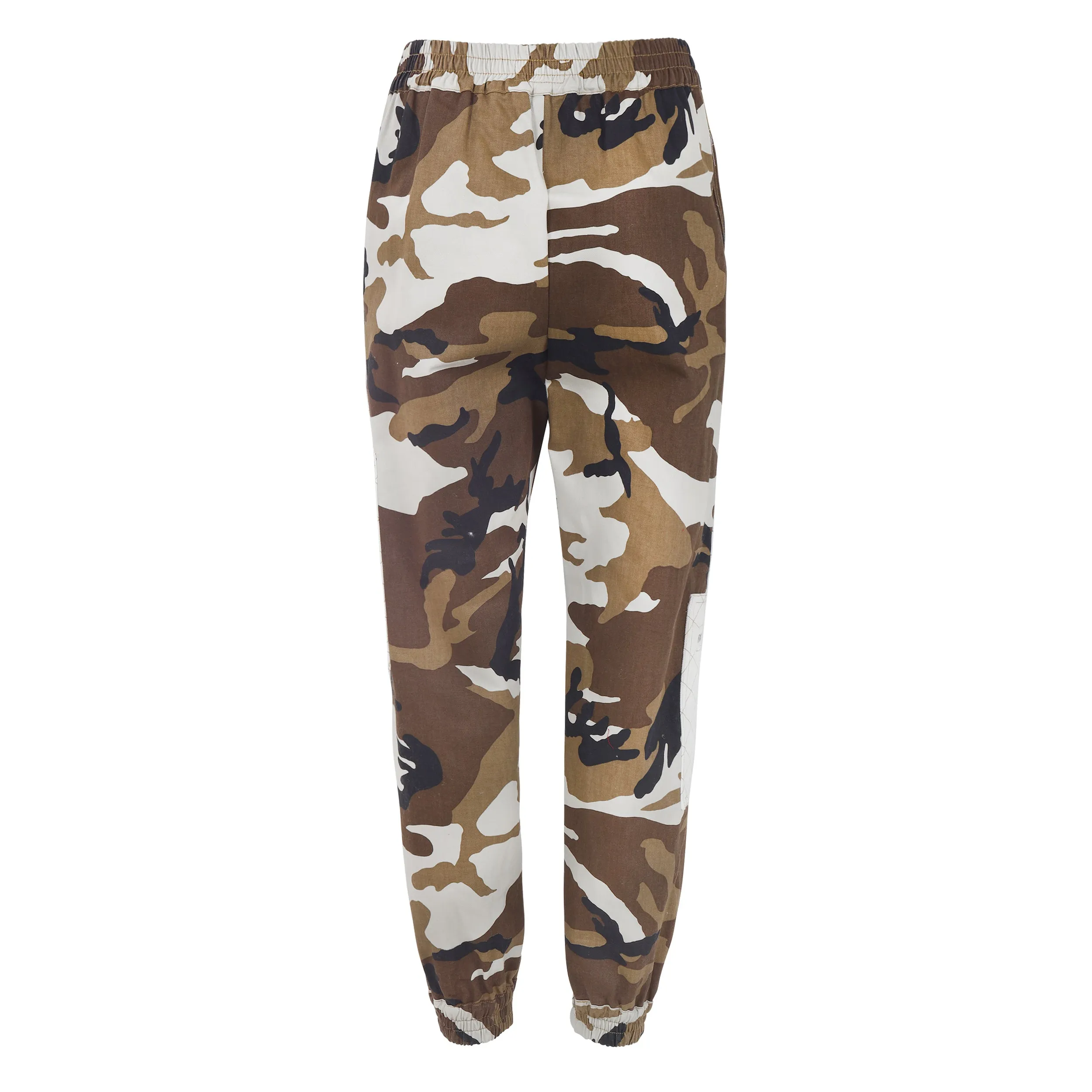 Promenade Cargo Pants in Camo and White