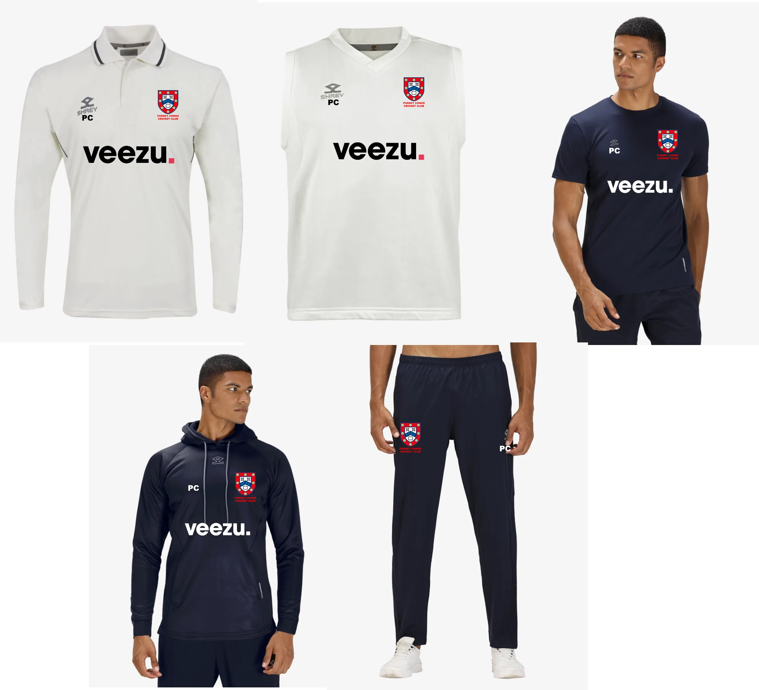 Pudsey Congs C.C. L/S Pack Deal