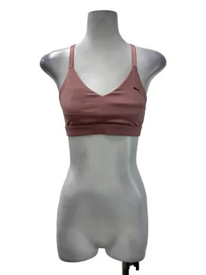 Puma Pink Cropped Sports Bra