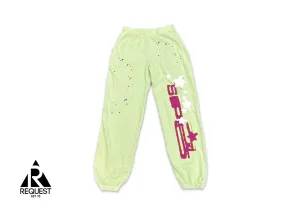 Punk Sweatpants “Green Purple"