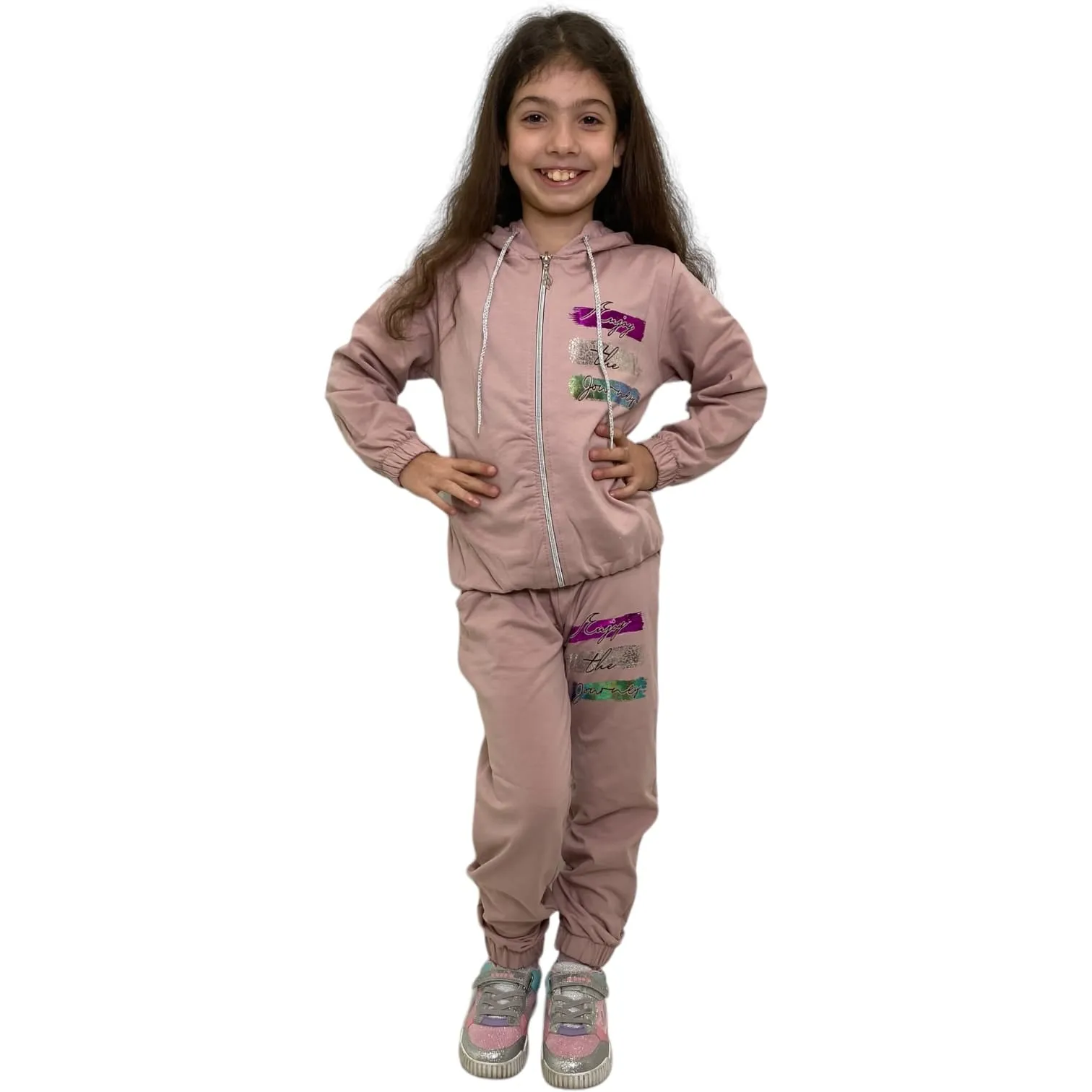 "Enjoy The Journey" Jogging Set S-46