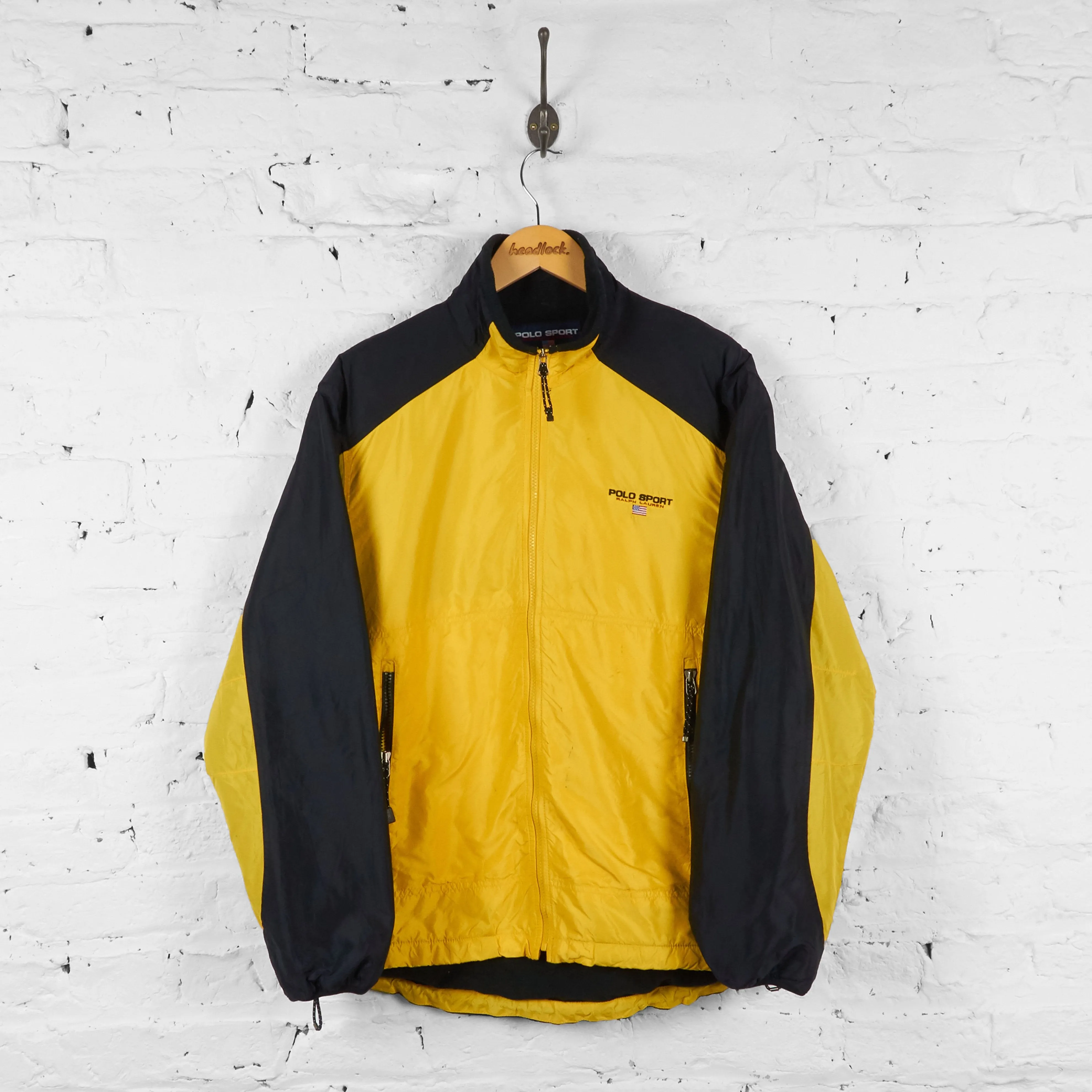 Ralph Lauren Polo Sport 90s Jacket - Yellow - M