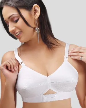 Red Rose Bra - Tulip - White