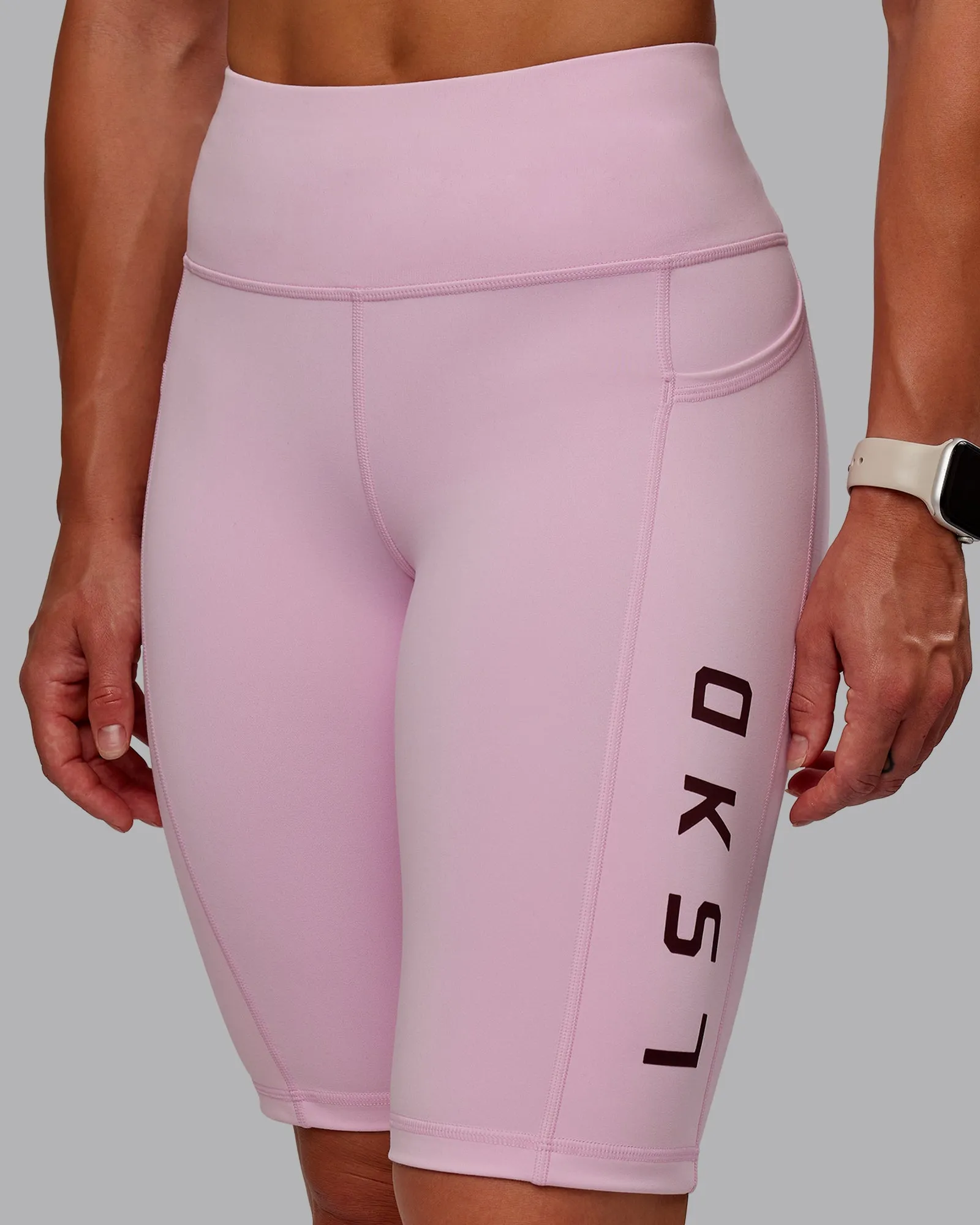 Rep Bike Short Tight - Marshmallow-Cherry Lacquer