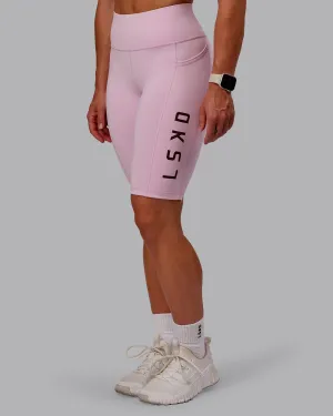 Rep Bike Short Tight - Marshmallow-Cherry Lacquer