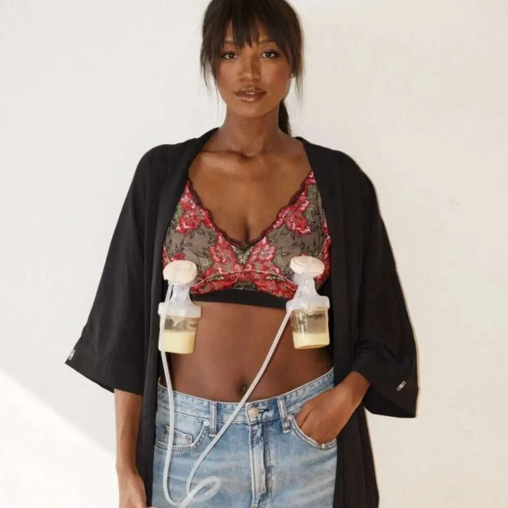 Ruby Handsfree Pumping    Nursing Bra