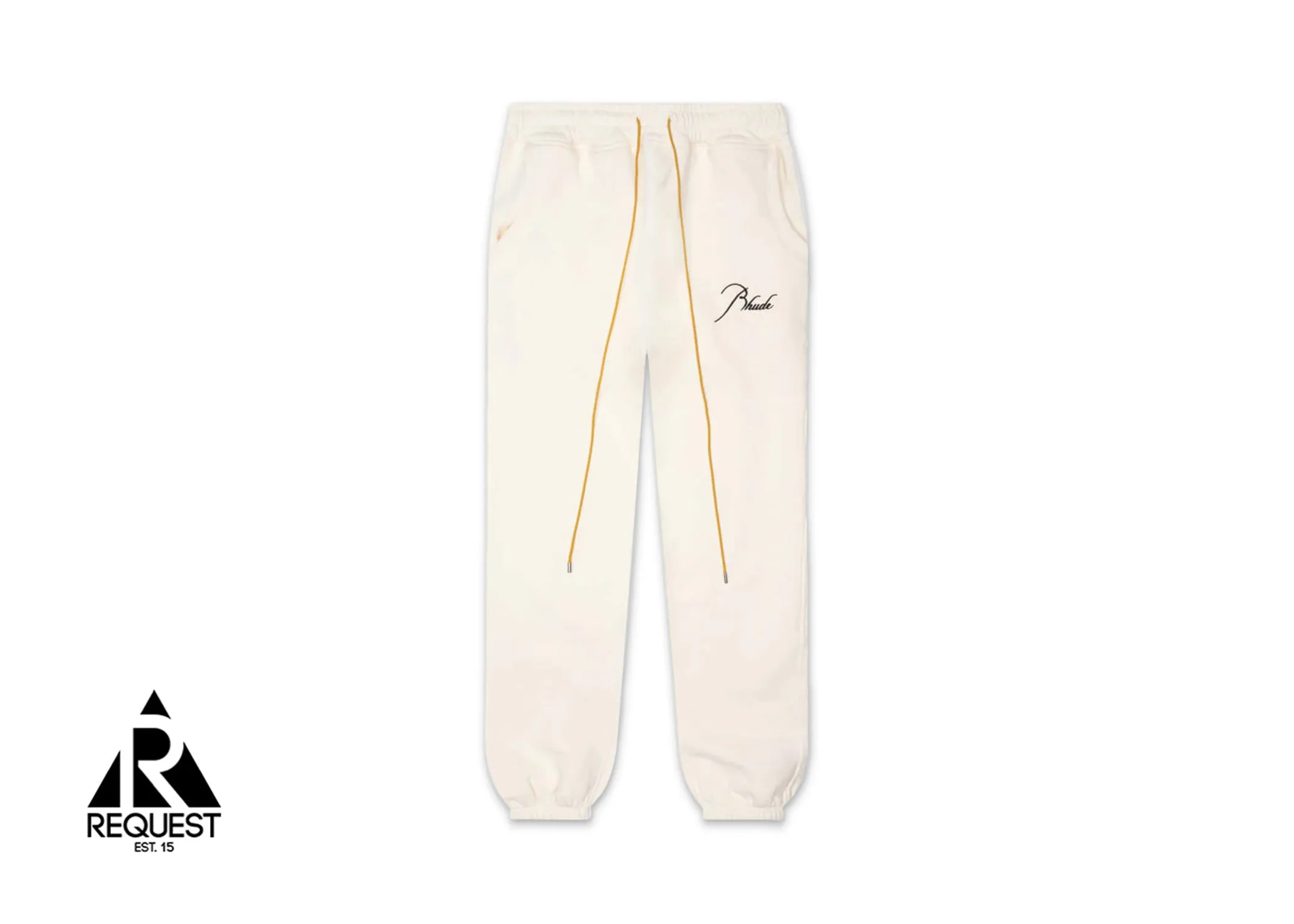 Script Sweatpants “Vintage White"