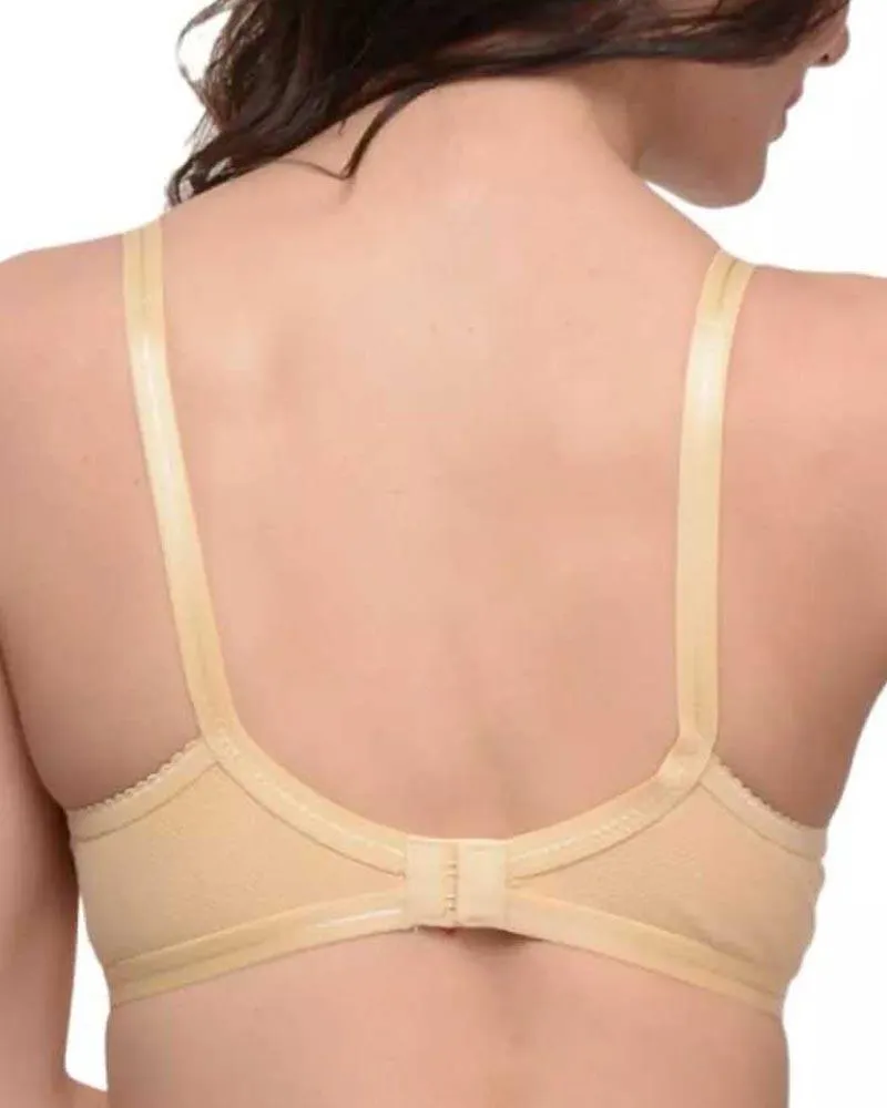 Semi Transparent Bra - 1517 - Bodycare - White