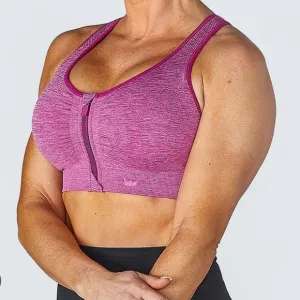 SHEFIT Lounge Bra Sports Bra Racerback Berry Chill Small $75 NEW Maroon Athletic