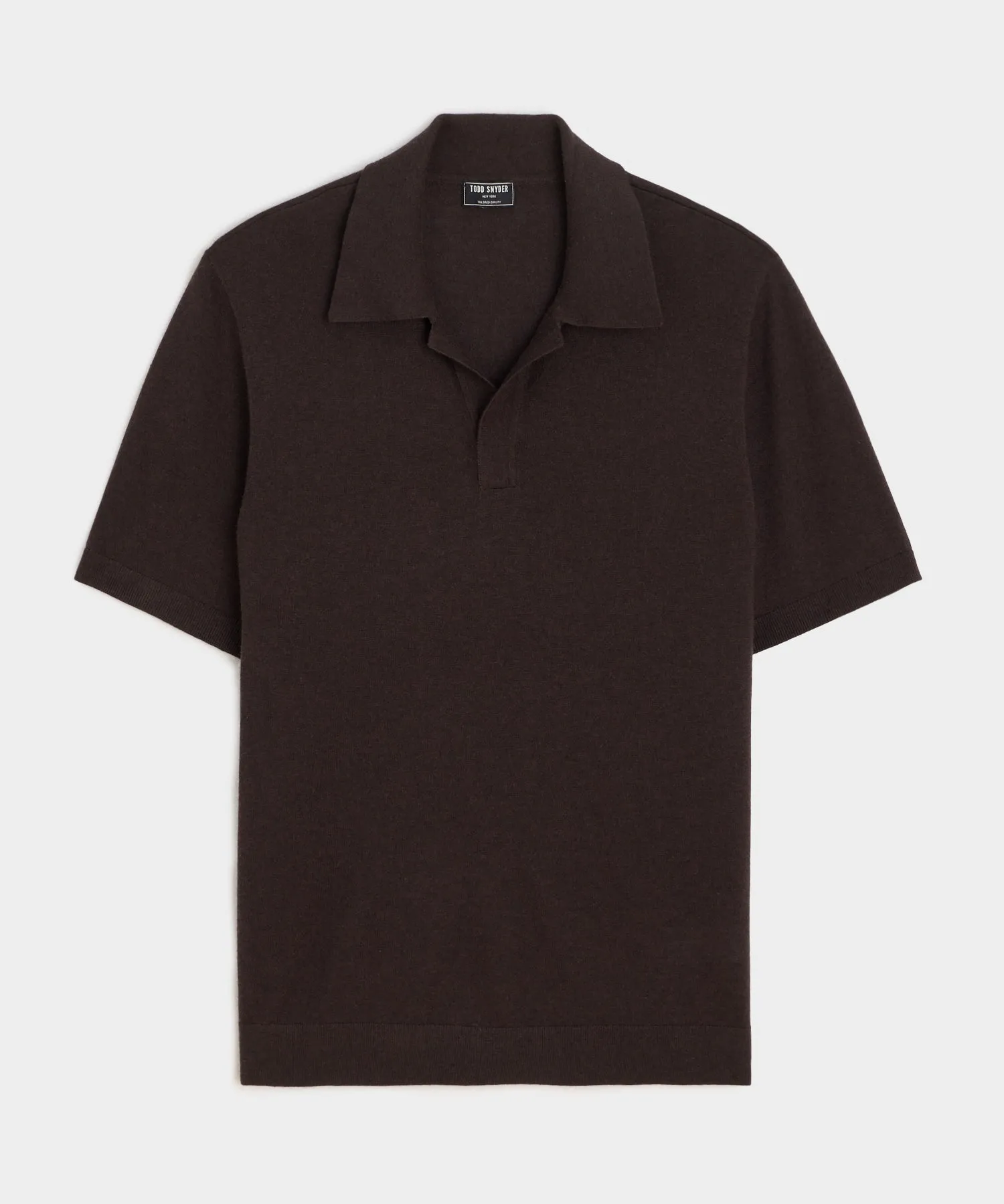 Silk-Cashmere Sweater Polo