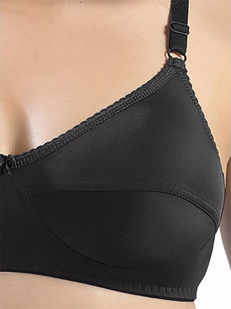 Sonari Loreal Bra - Black - Non Padded Non Wired - Imported Bra