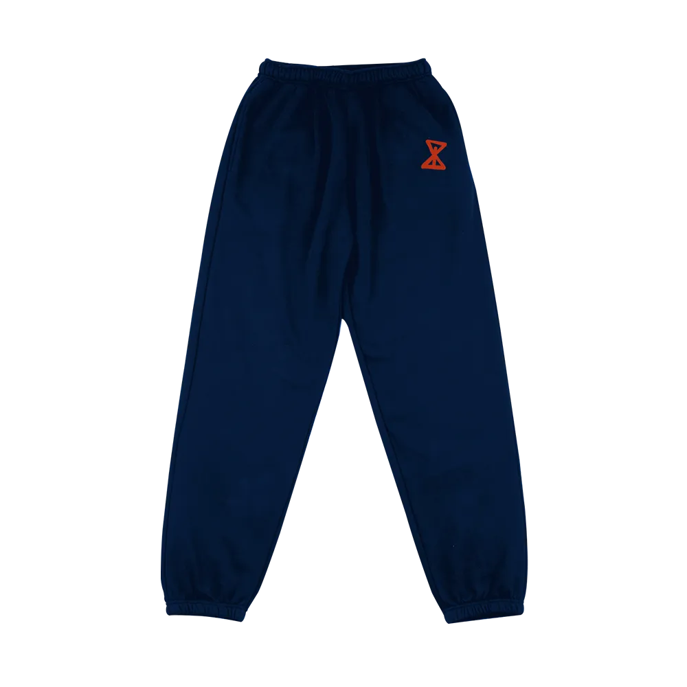 Sourglass Navy Sweatpants