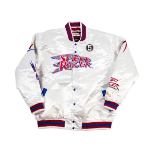 SPEED RACER SATIN JACKET (WHITE)