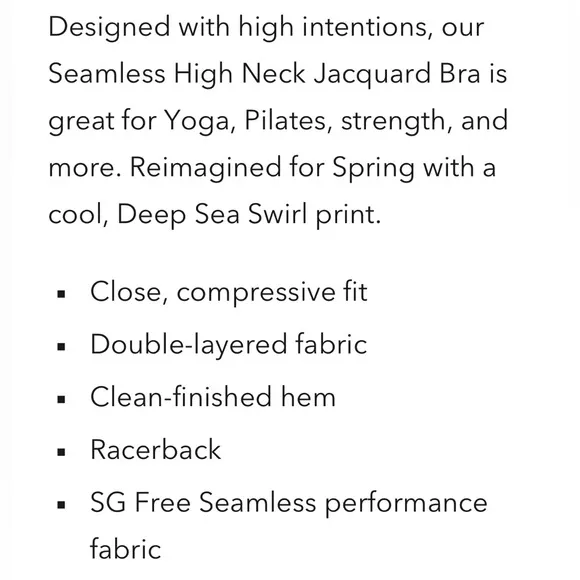 Spiritual Gangster sports bra (XS/S)