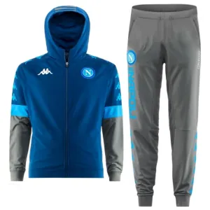 SSC Napoli UCL hooded presentation soccer tracksuit 2019/20 - Kappa