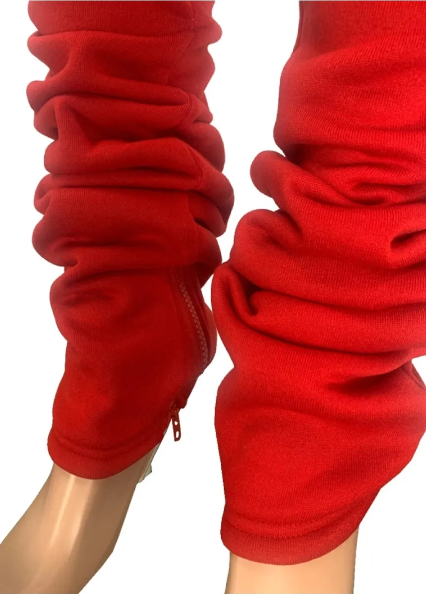 Stacked Sweatpants