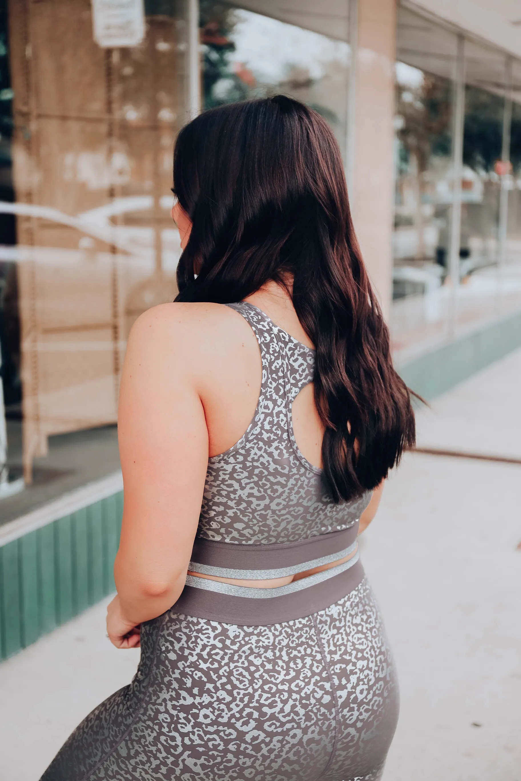 Steppin' Up Leopard Sports Bra