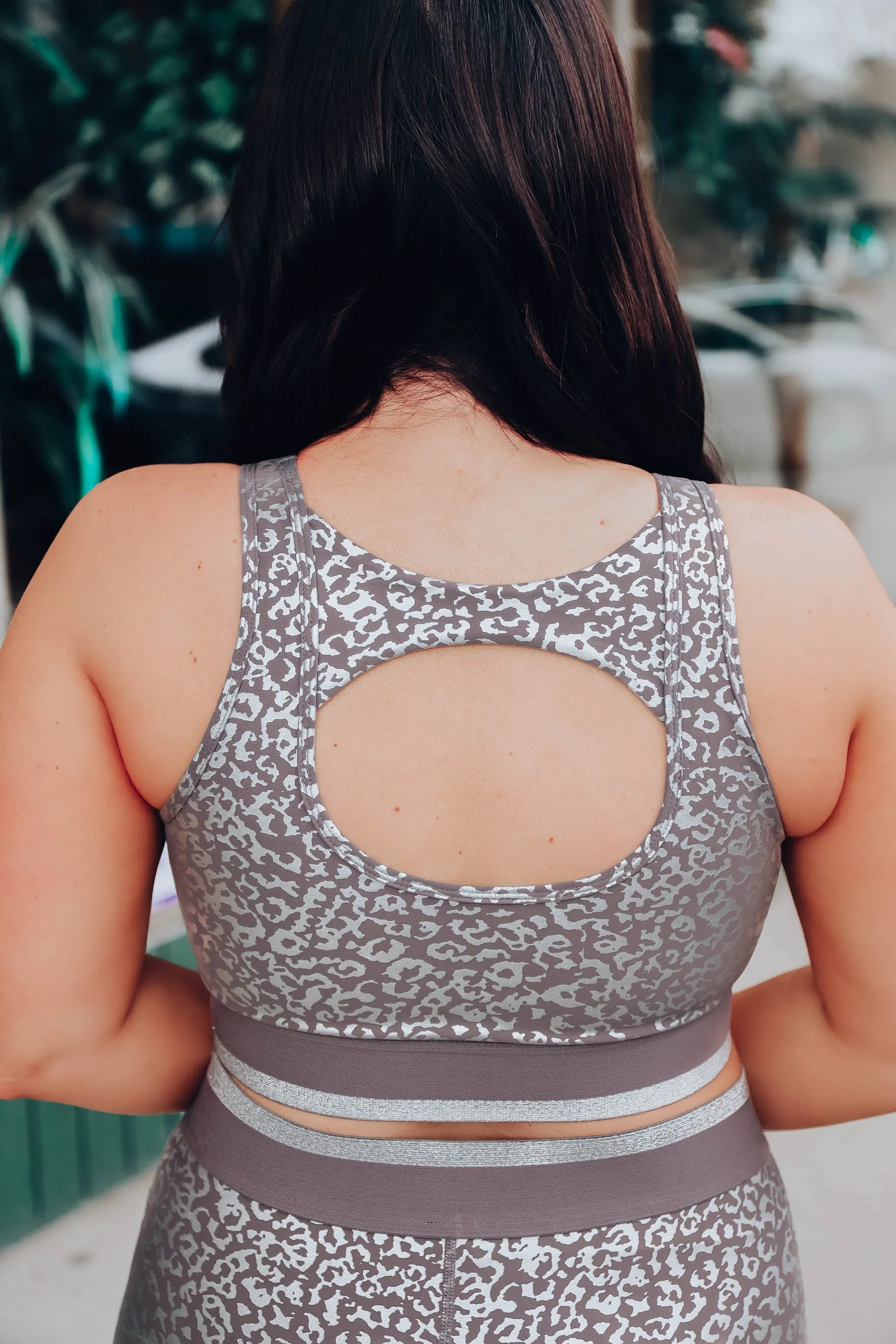 Steppin' Up Leopard Sports Bra