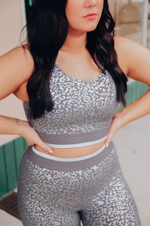 Steppin' Up Leopard Sports Bra
