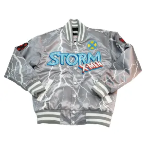 STORM XMEN SATIN JACKET SILVER