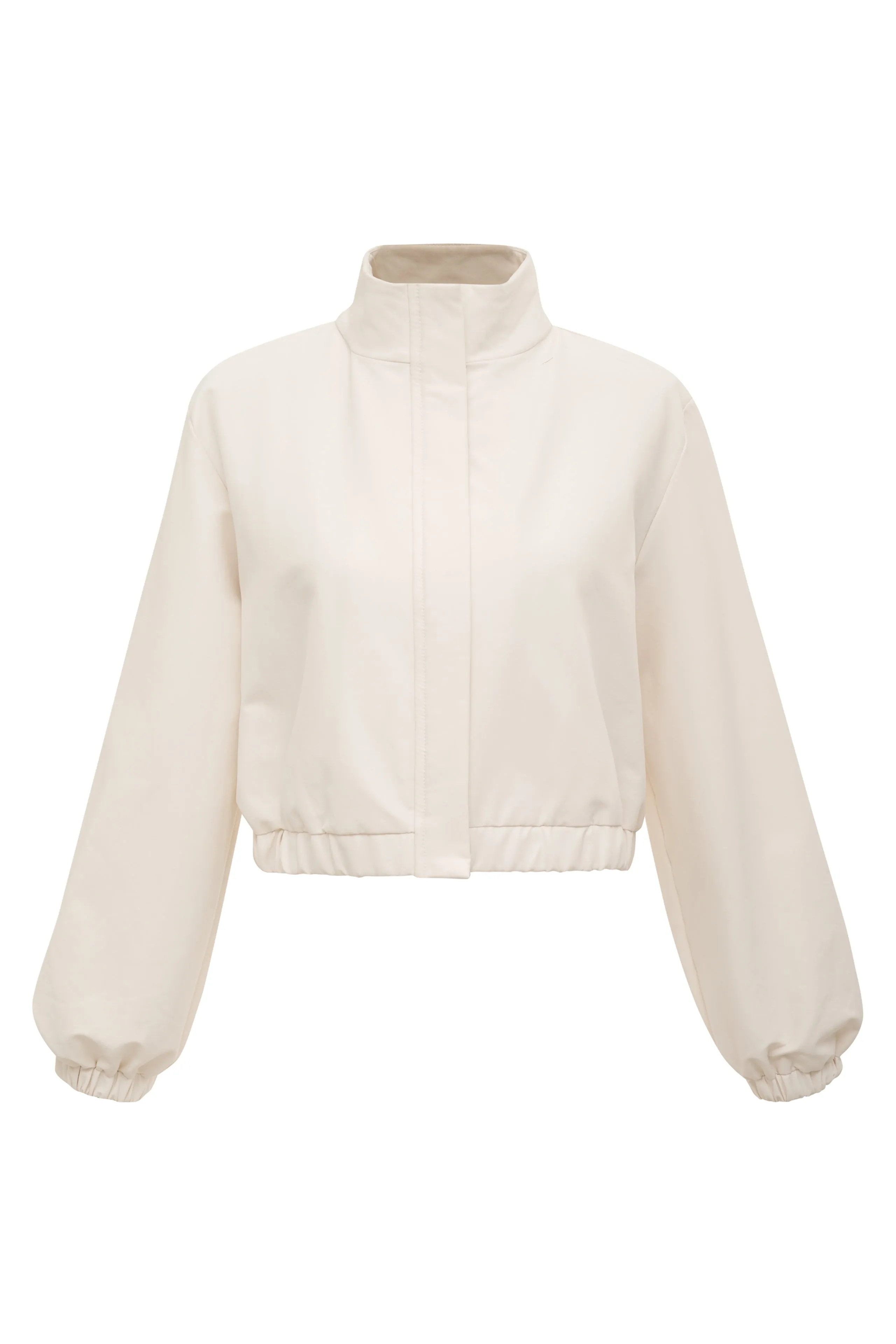 Sutton Faux Fur Lined Cropped Jacket