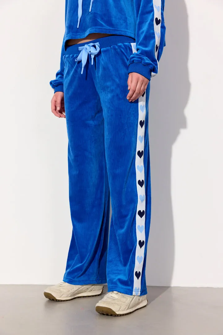 Svea Pants - Blue Hearts